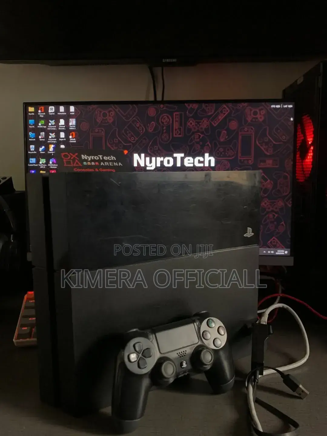 Ps4 With 12 Games + 2pads: No Need for a Side Chic This Weekend.