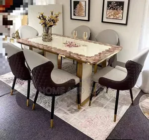 Marble Dressed Six Seaters Marina Dining Sets From 3,500,000/-