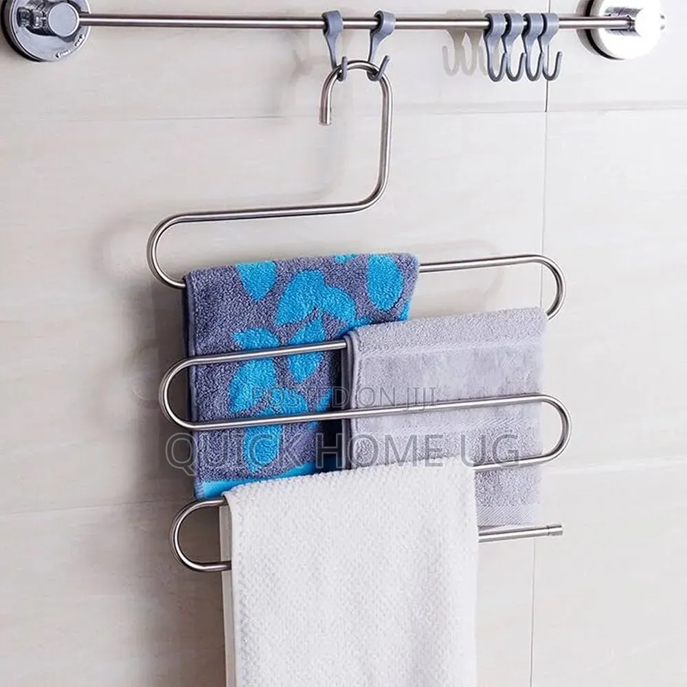 (1)Pc Stainless Steel Trouser Hanger, 5 Layers