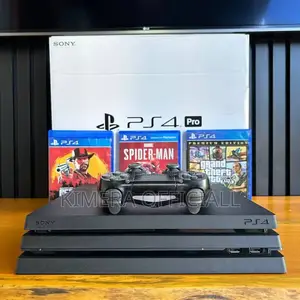 Ps4 Pro With 12 Games + 2pads: Your Boys Will Respect You Like a Boss.