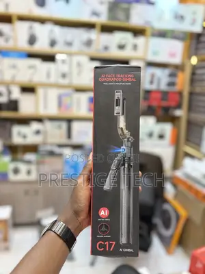 C17 Aluminum Alloy Ai Intelligent Face Tracking Smart Gimbal Tripod