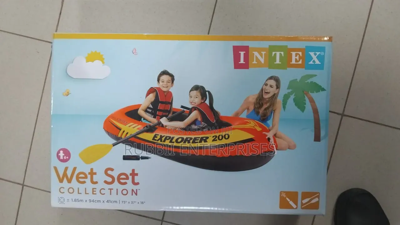 Inflatable Raft 2 People ~ Explorer 200