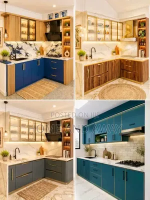 Mendoza Kitchen Cabinets From 950,000/- Per Running Meter Any Colour
