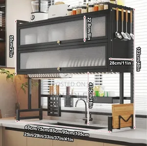 Double Layer Over the Sink Drying Rack