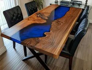 Epoxy Rectangle Dining Tables (Tables Only) From 1,800,000/- Order Now