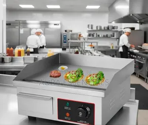 Stainless Steel Electric Commercial Countertop Griddle Plate