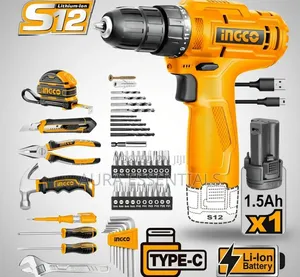 Ingco Hkthp10891 89-Piece Tool Set.