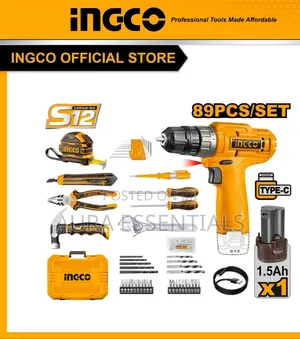 Ingco Hkthp10891 89-Piece Tool Set.