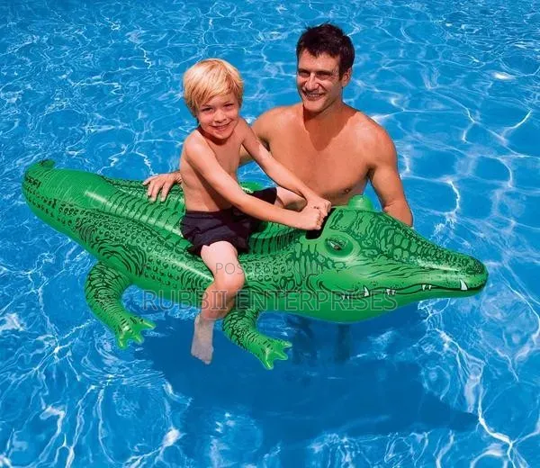 Intex Lil' Gator Ride-on Inflatable Pool Float.