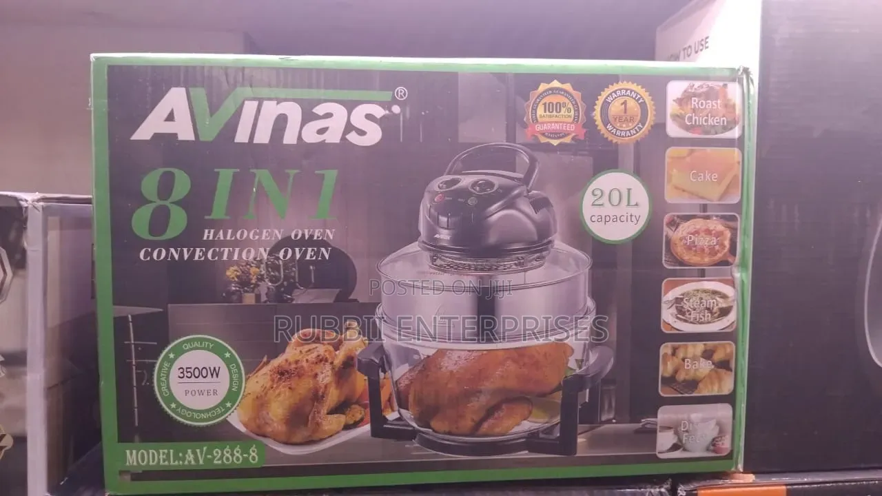 Avinas Halogen Oven 20l ~ 8 in 1