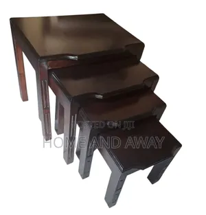 Coffee Brown 4 in One Side Table Stools From 800,000/- With Delivery
