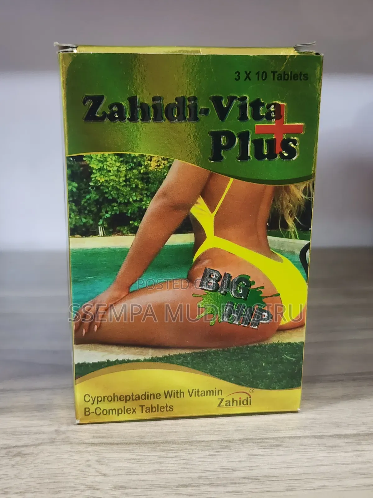Zahidi-Vita Plus Cyproheptadine,Vit.B Complex 30 Tablets