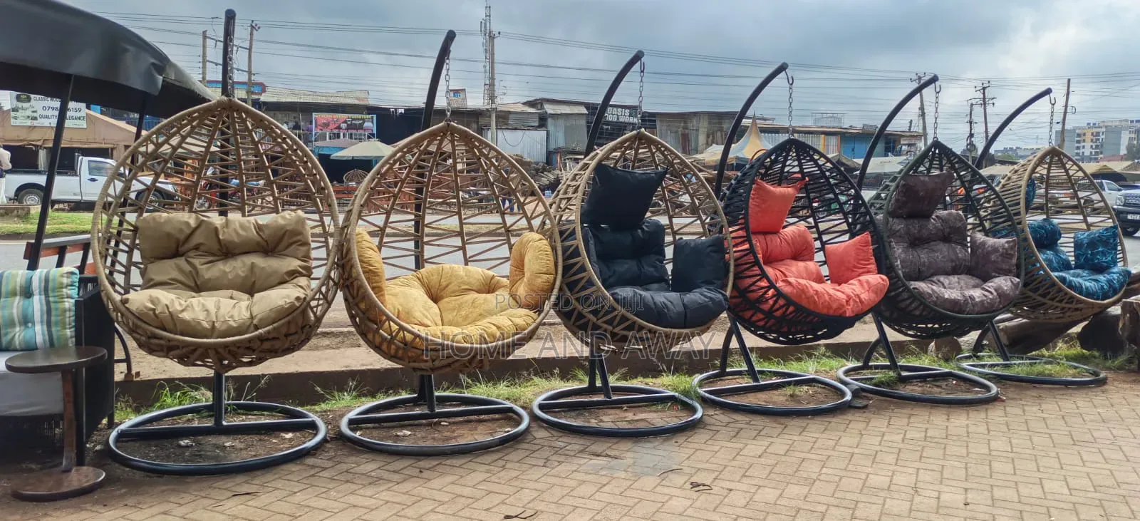 Egg Swing Rattan Chairs In Any Colour Customization