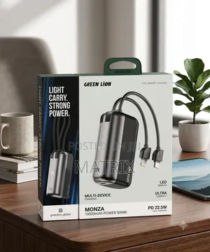 Green Lion Monza 10000mah 22.5w Power Bank