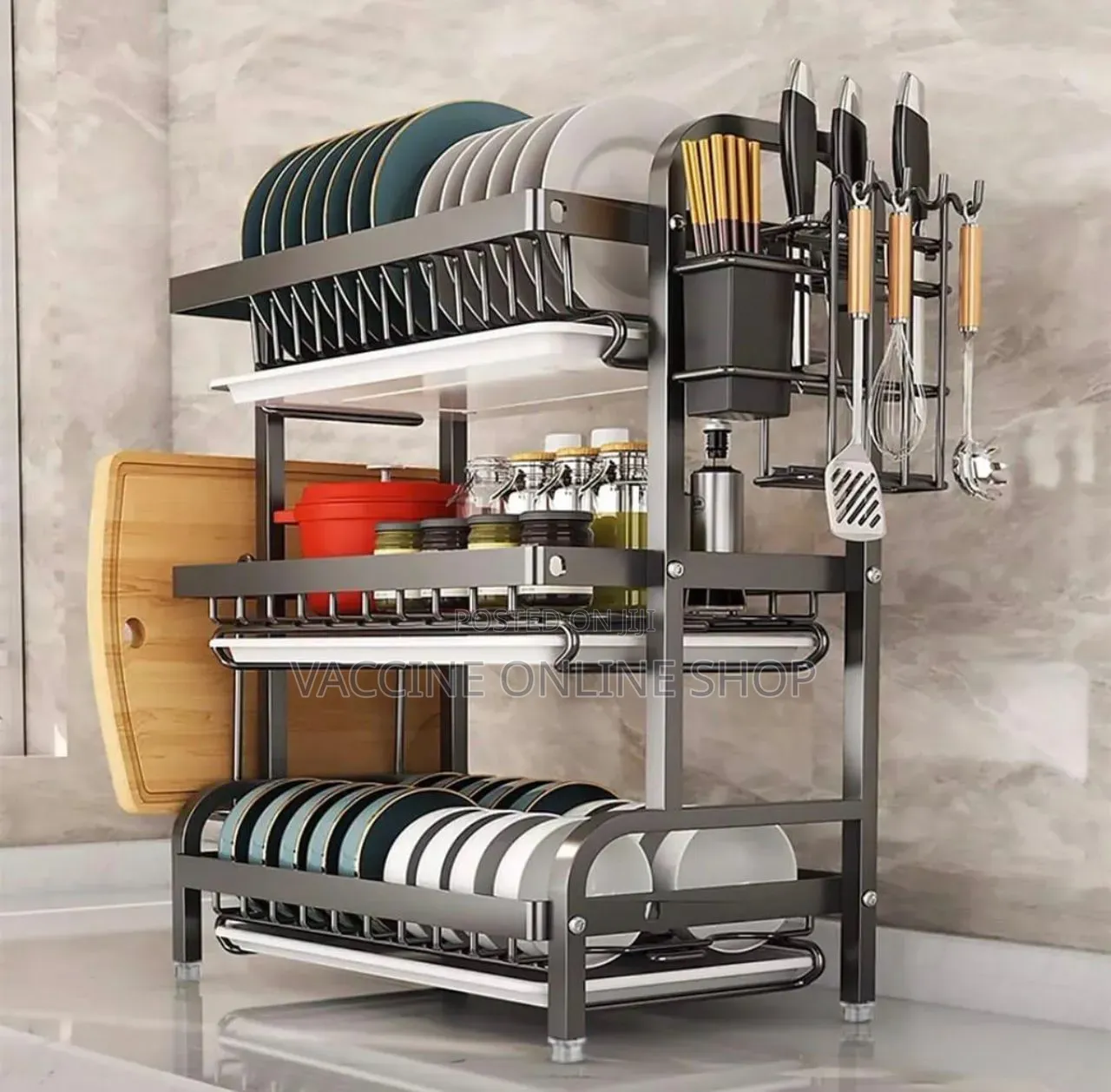 Kitchen Sink Drain Dish Organizer