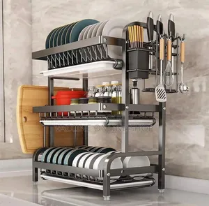 Kitchen Sink Drain Dish Organizer
