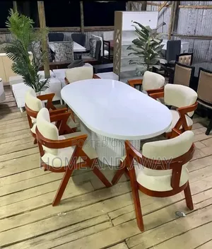 V Legs 6 Seaters Dining Sets in Any Colour From 2,000,000/- + Delivery