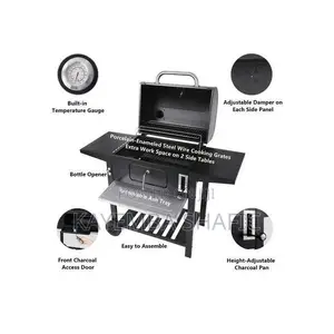 Living Accents Deluxe Bbq Charcoal Grill (Blc5008)