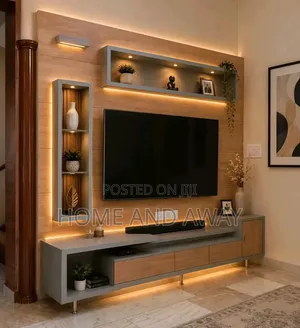 Led Wall Unit Tv Stands in Any Colour From 1,800,000/- + Installation