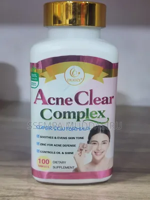 Acne Clear Complex Dietry Supplement 100 Tablets