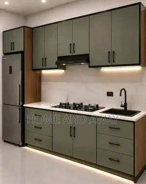 Cissy Parallel Kitchen Cabinets in Any Colour From 5,000,000/-