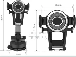 Heavy Duty Cell Phone Holder for Truck Dashboard Windshield