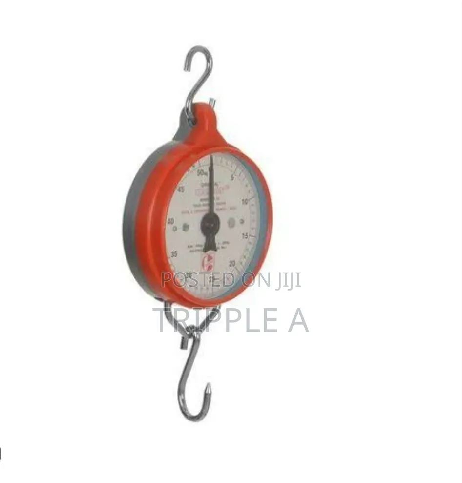 Hanson Heavy Duty Portable, Hook Type 100kg Weighing Scale