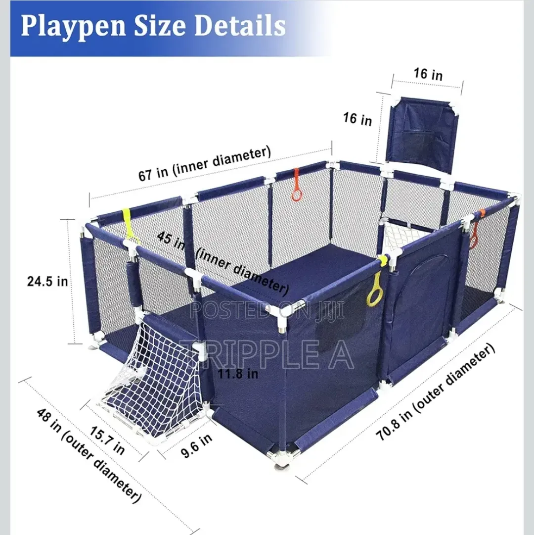 Comfortable Space Playpen for Kids
