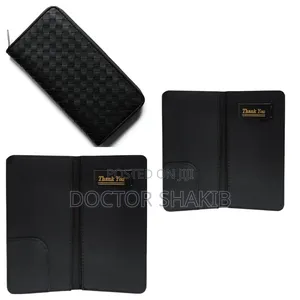 Elegant Leather Bill Folder