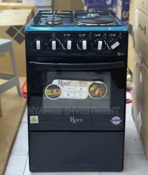 Roch Freestanding Cooker With 3 Gas Burners and 1 Electric Hotplate.