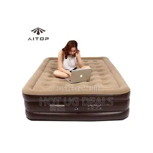 5*6 High-density Inflatable Air Mattress With Built-in Electric Pump