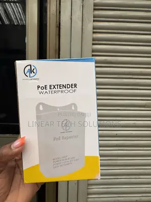 Ak Power Networks Brand Waterproof Poe Extender, Model 102jf.