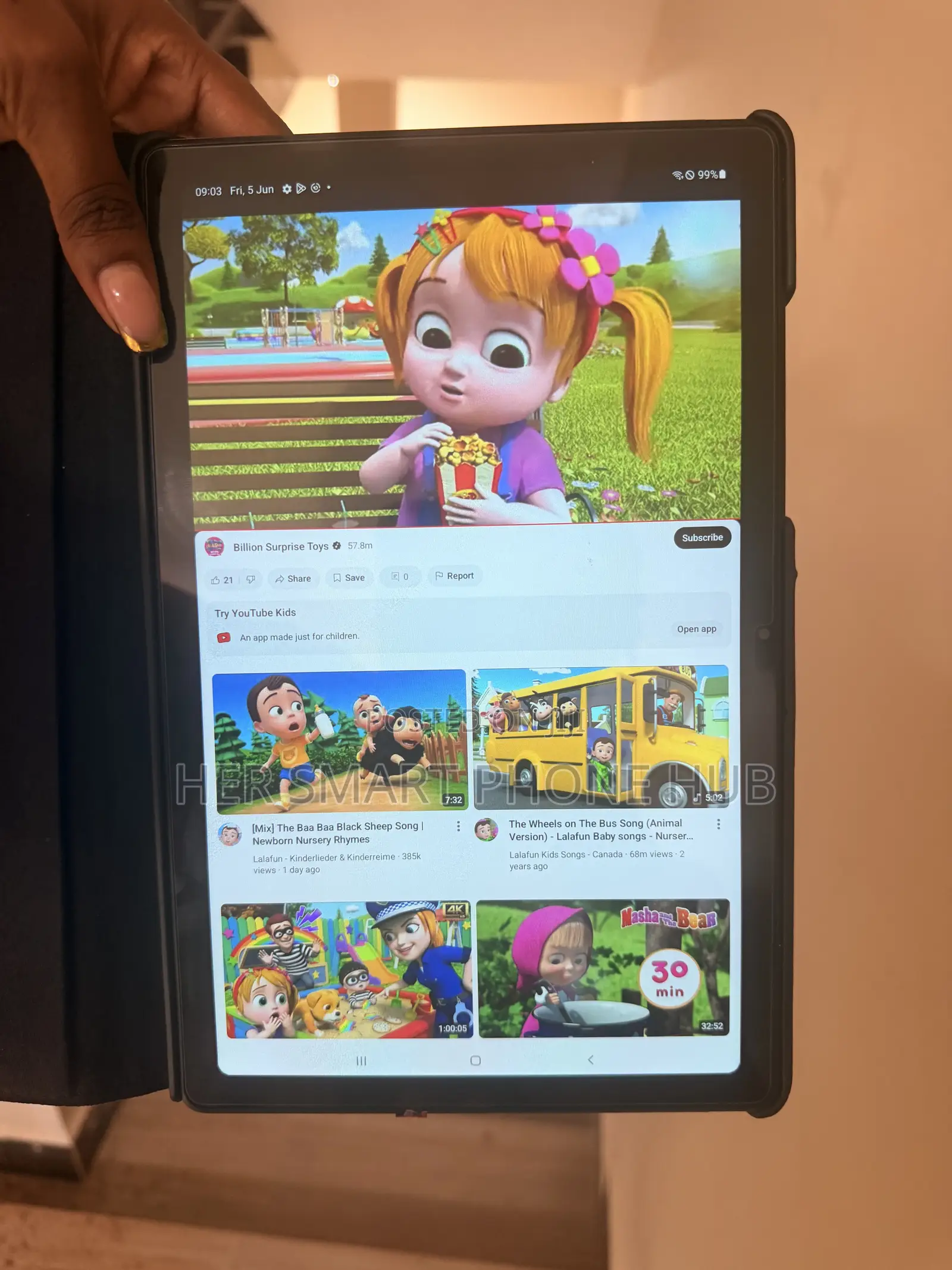 Samsung Galaxy Tab A7 Lite 64 GB Black