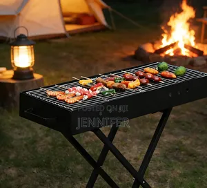 Portable Folding Charcoal Barbeque Traditional Grill BBQ