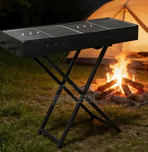 Portable Folding Charcoal Barbeque Traditional Grill BBQ