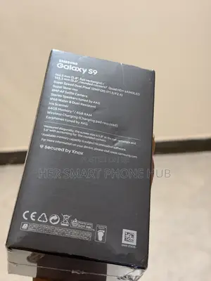 New Samsung Galaxy S9 256 GB Black