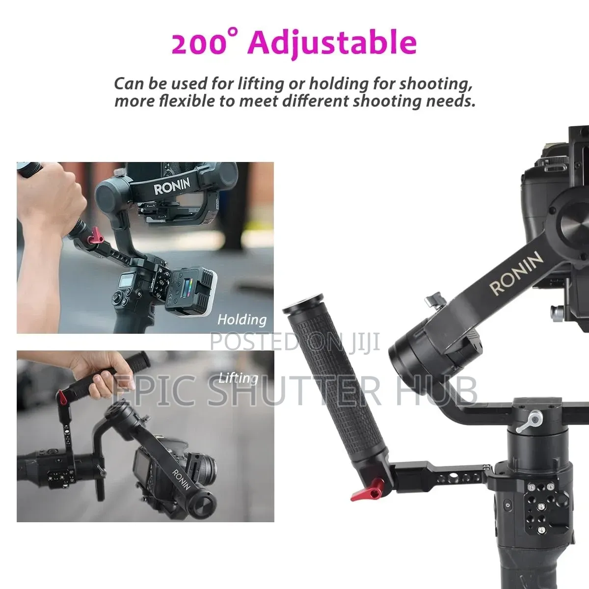 Gimbal Grip Handle Handy Sling Handgrip for Dji Ronin