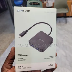 5gbps Data Transfer 7 in 1 Usb-C Hub