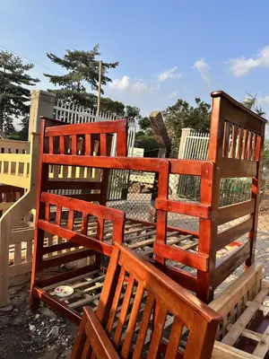 Hardwood Triple Decker Bed
