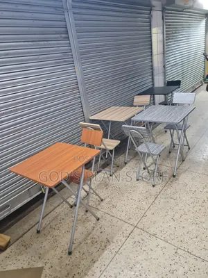 Generic Foldable Reading Table and Chairs