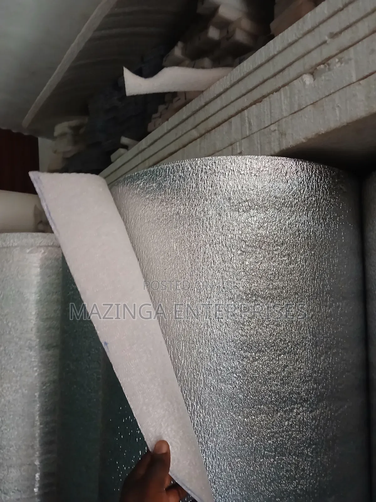 2x50m Insulation Aluminium Foil Backed Reflective Radiant Barrier Foam