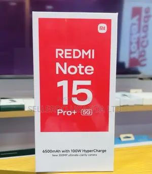 New Xiaomi Redmi Note 15 Pro+ 256 GB Black