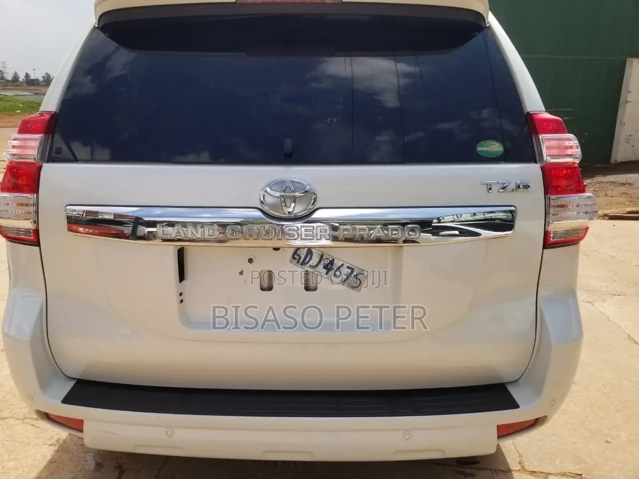 Toyota Land Cruiser Prado 2017 White