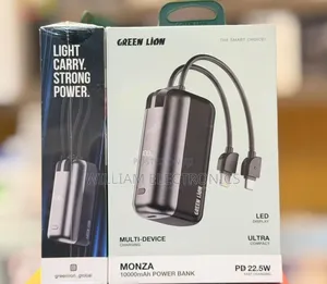 Greenlion Monza 10000mah Powerbank/Fast Charging Power Bank