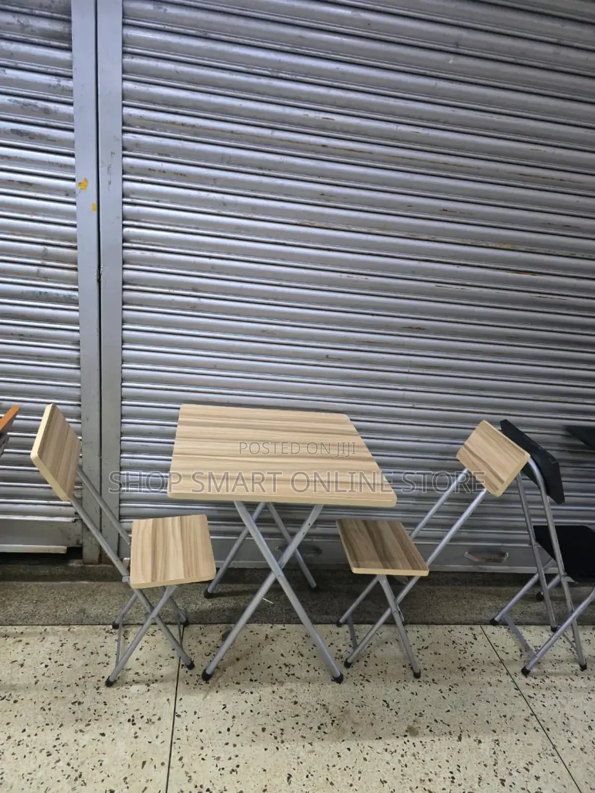 Everyday Use Home Office Foldable Table and Chairs