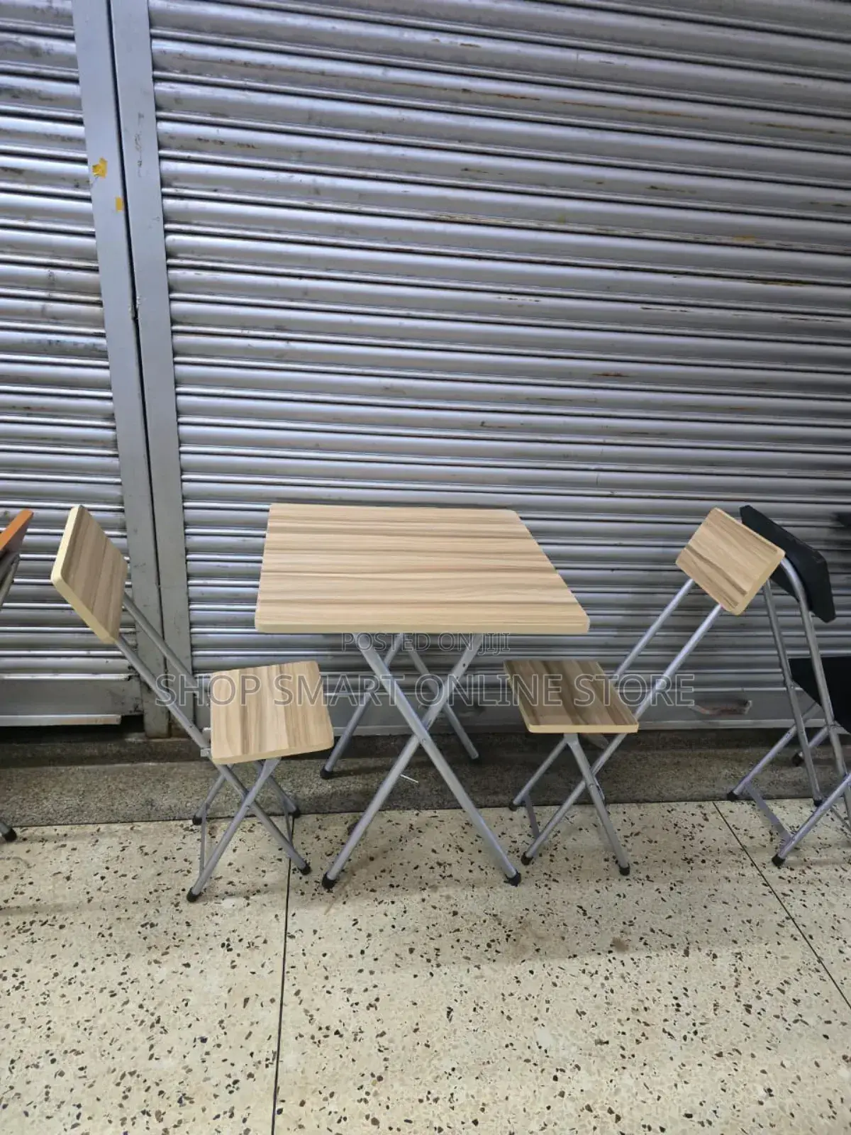 Everyday Use Home Office Foldable Table and Chairs