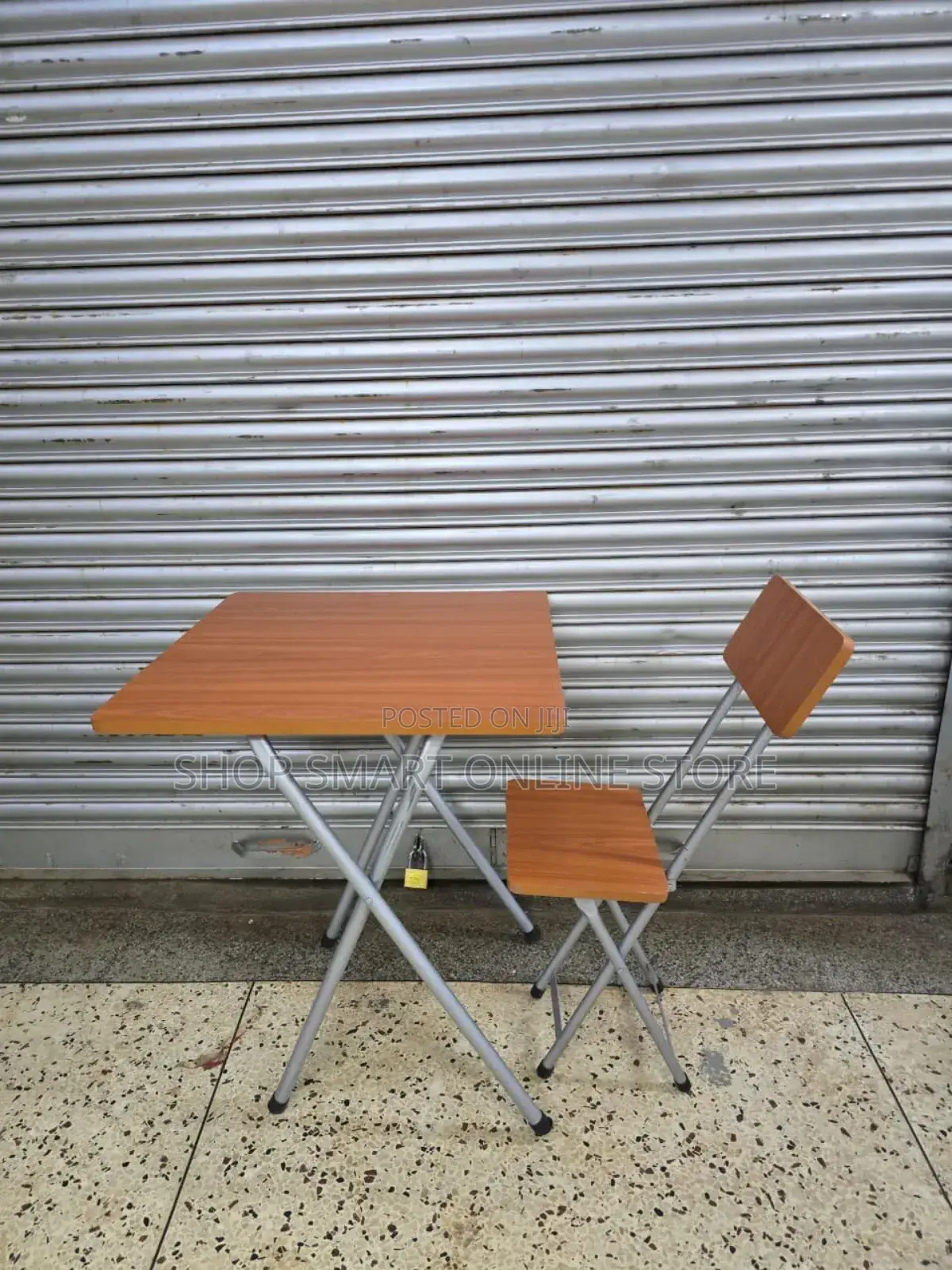 Indoor/Outdoor Dining Foldable Table and Chair