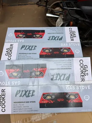 Pixel Double-Burner Gas Cooker – High-Efficiency Tempered Glass Stove
