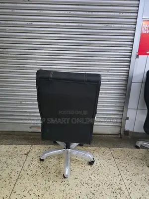 Silver Armed Office Chairs Office Chairs 1 PCS