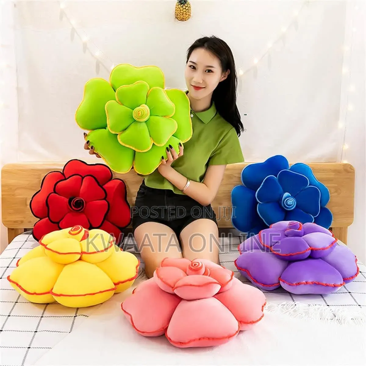 Soft Plush Seating Cushion Aesthetic Pillows for Bedroom Sofa Chair